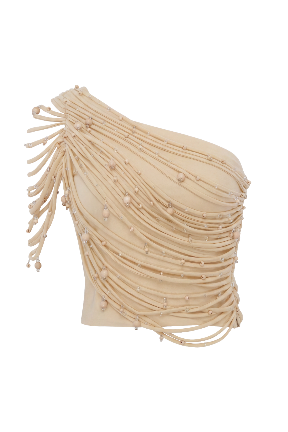 TOP LYRIA JERSEY  OFF WHITE