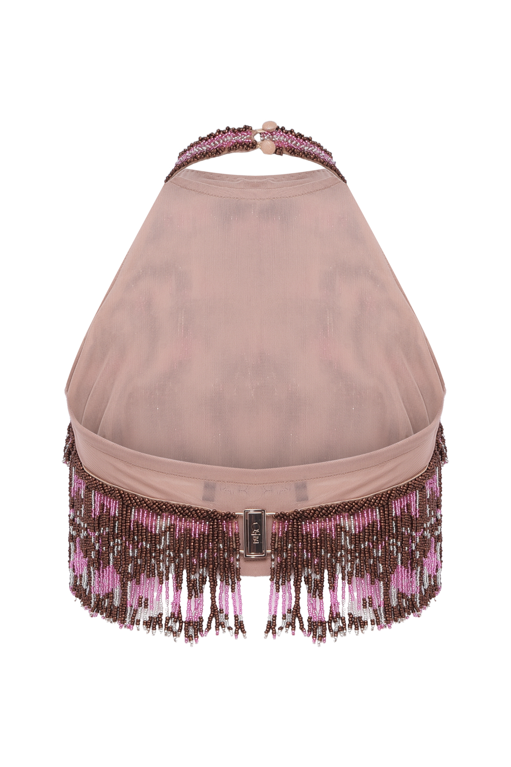 TOP ROSE MIRAGE LUREX MARROM