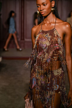 TOP BOHO
 MARROM