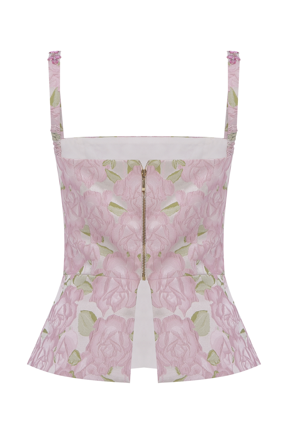 TOP GARDEN JACQUARD ROSA