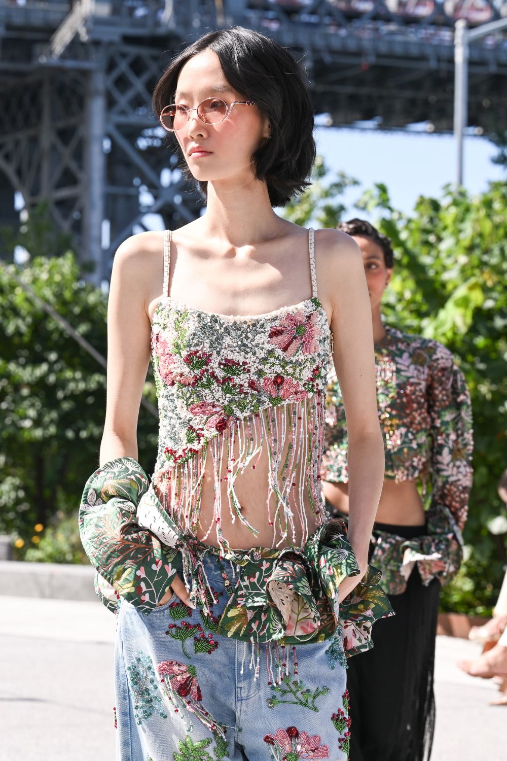 TOP ROSALIE JEWERLY EMBROIDERED
 ROSA