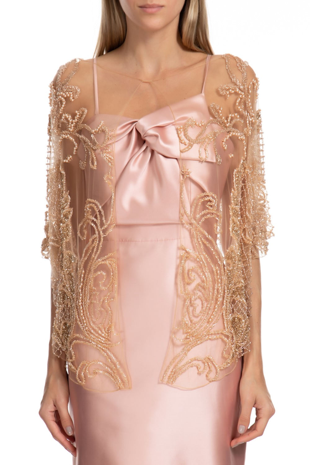 VESTIDO PATRICIA BONALDI VERAO 2019 DOURADO