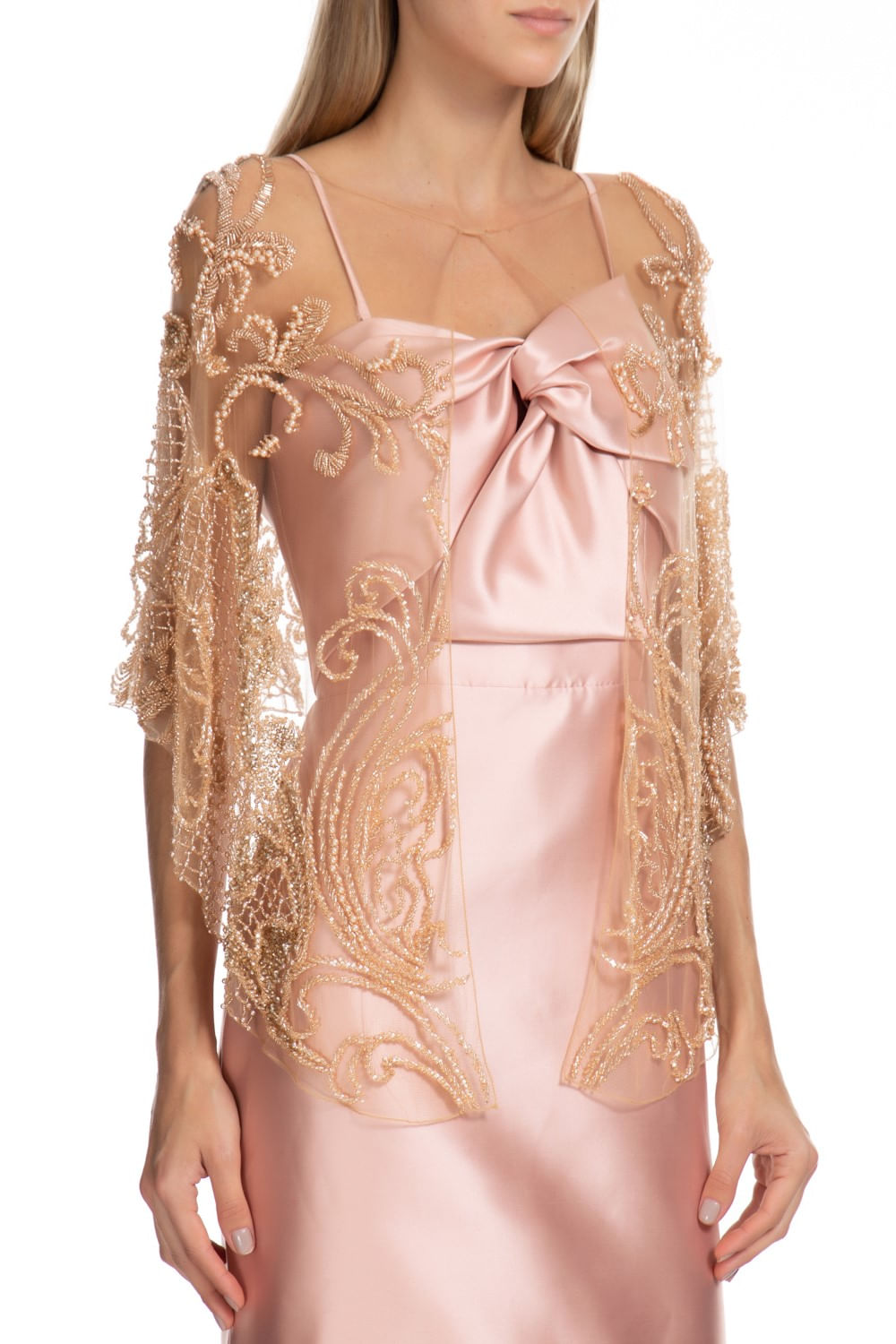 VESTIDO PATRICIA BONALDI VERAO 2019 DOURADO