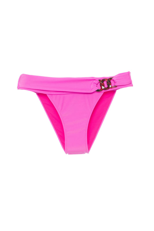CALCINHA BIQUÍNI CORRENTE RESINA PINK