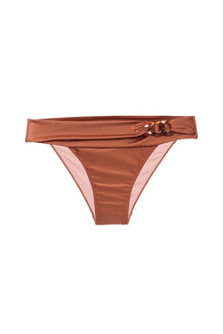 CALCINHA BIQUÍNI CORRENTE RESINA BRONZE