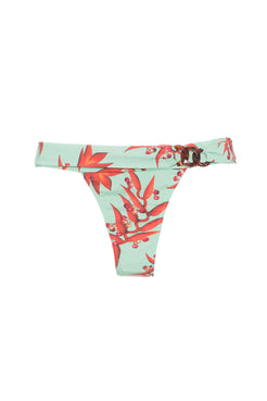 CALCINHA BIQUÍNI CORRENTE RESINA HELICONIA VERDE