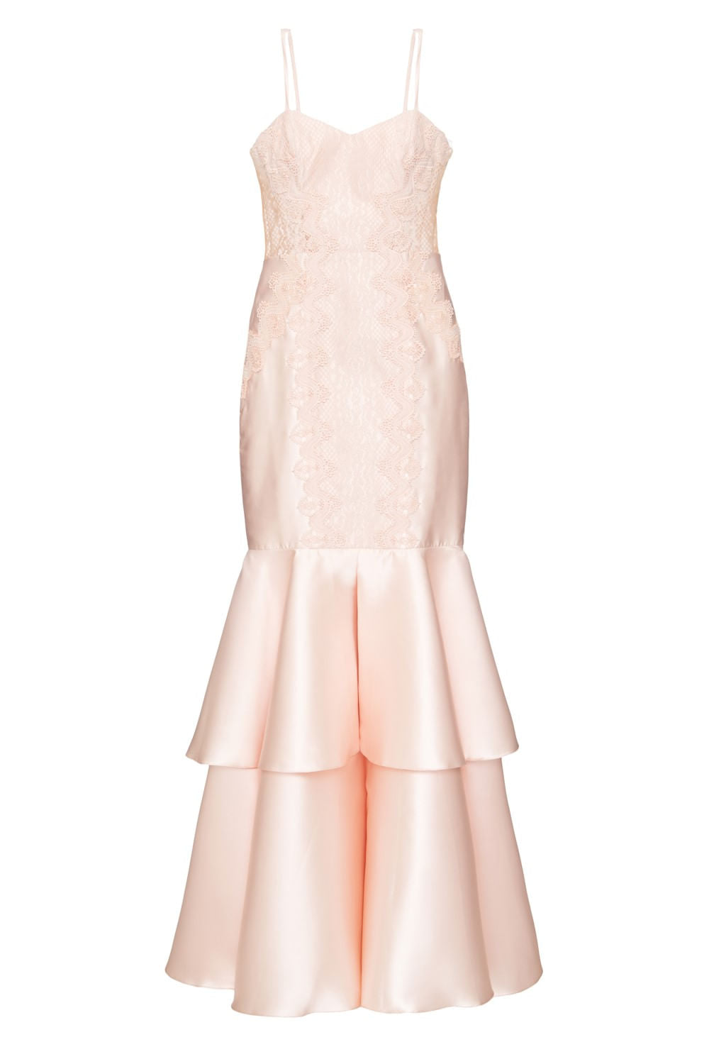 VESTIDO LONGO  ROSA