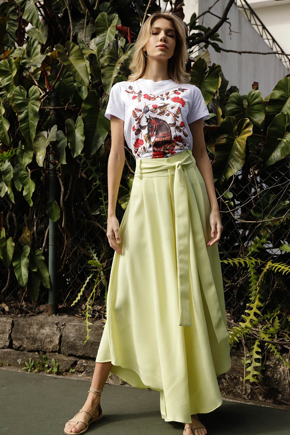 CALÇA LÍRIO AMARELO