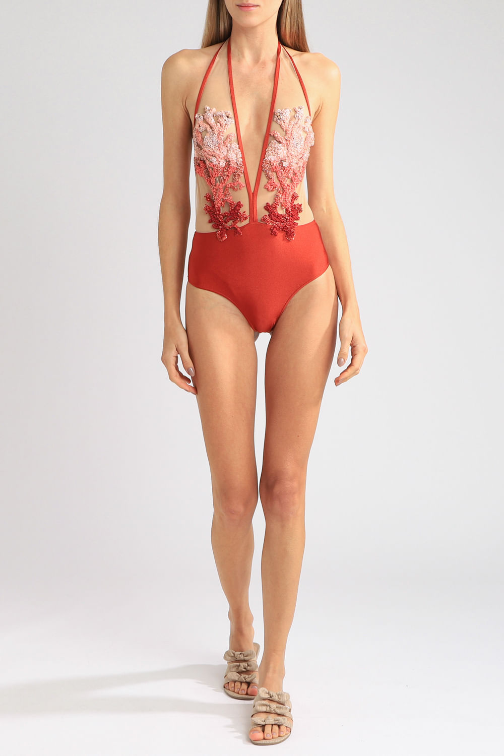 BODY BORDADO MARROM