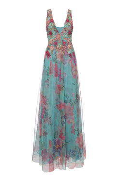 VESTIDO PATRICIA BONALDI VERAO 2021 AZUL