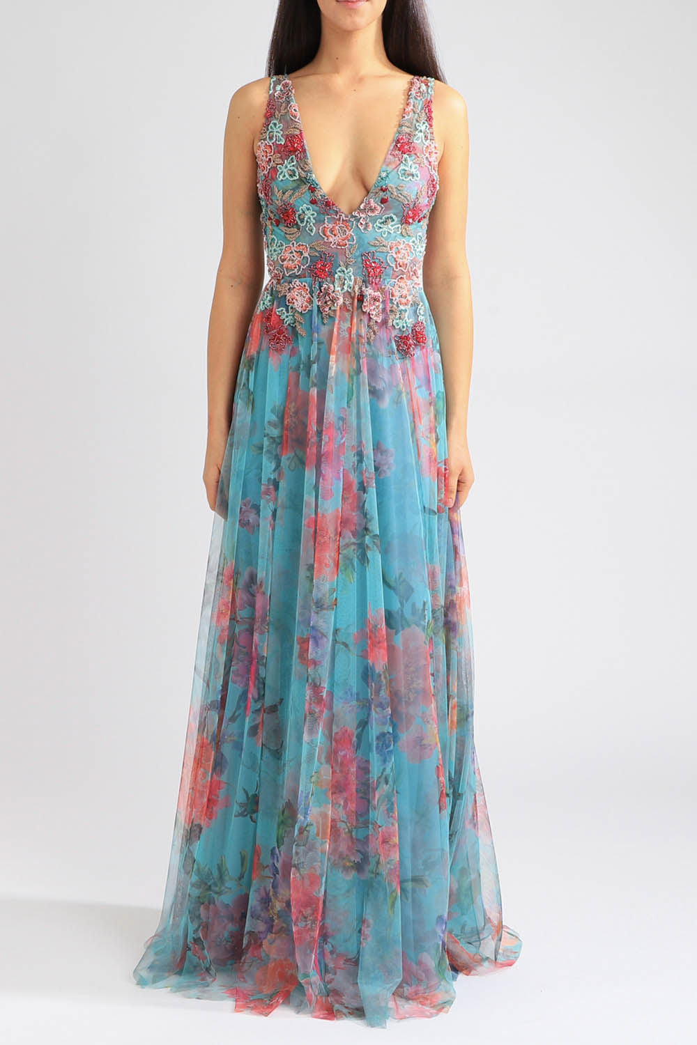 VESTIDO PATRICIA BONALDI VERAO 2021 AZUL