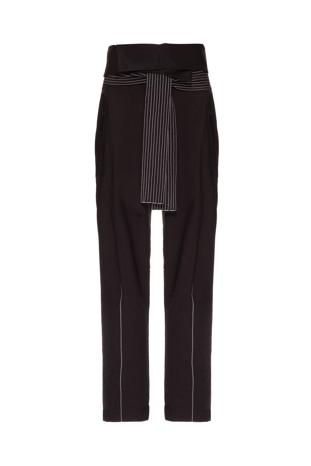 CALÇA PESPONTOS FAIXA - AP03 PRETO