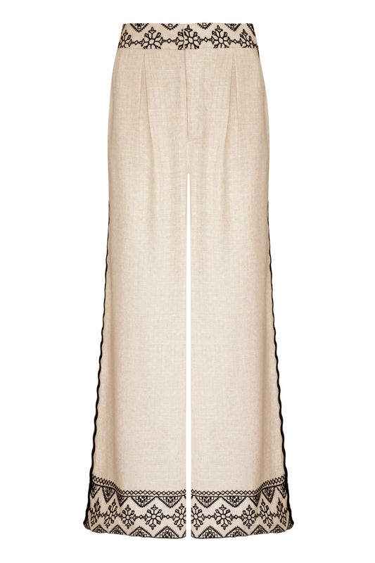CalÃ§a visco summer bege