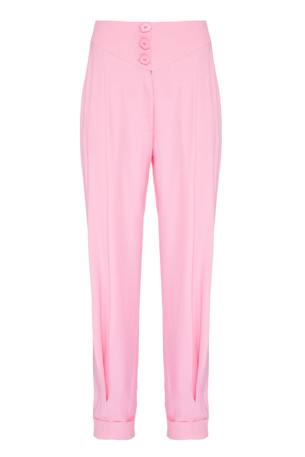 CALÇA CREPE 80´S ROSA