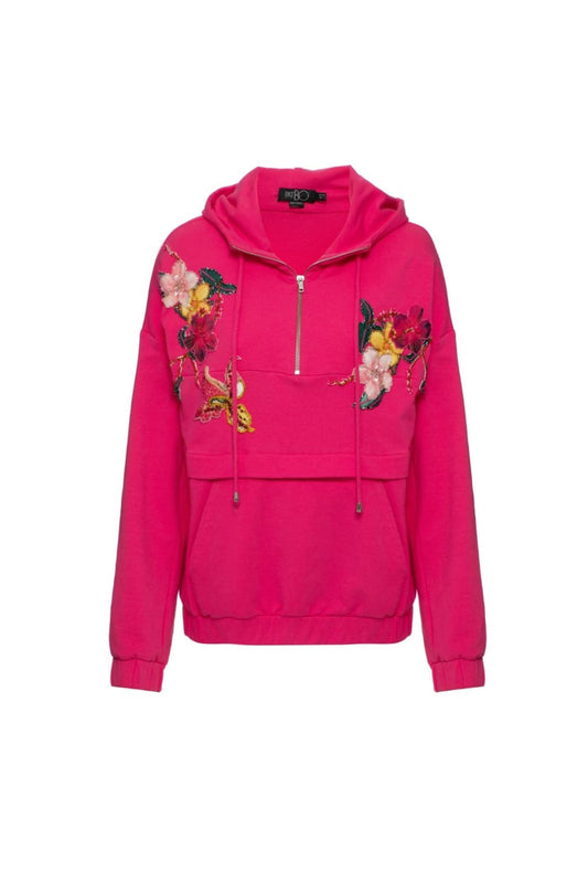 Casaco bordado dreams pink