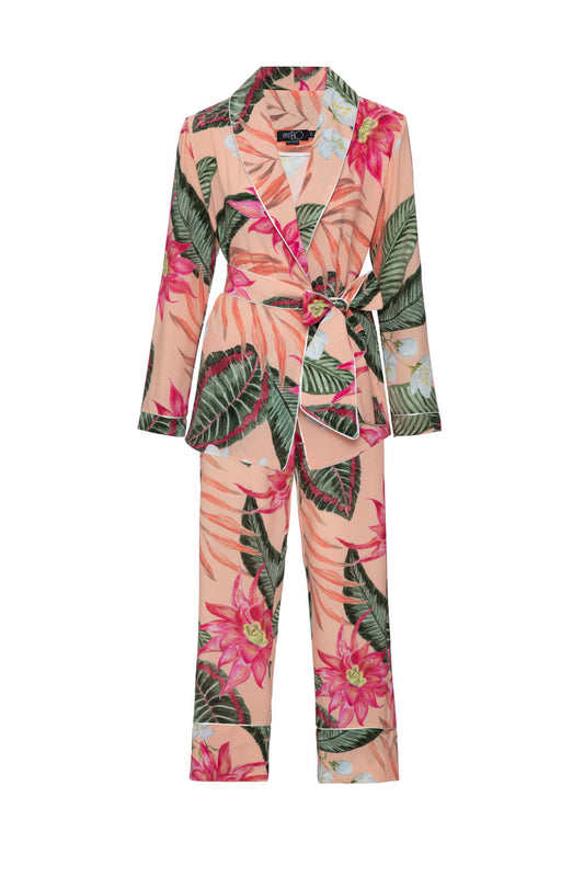 PIJAMA KIMONO CALATHEIA CORAL