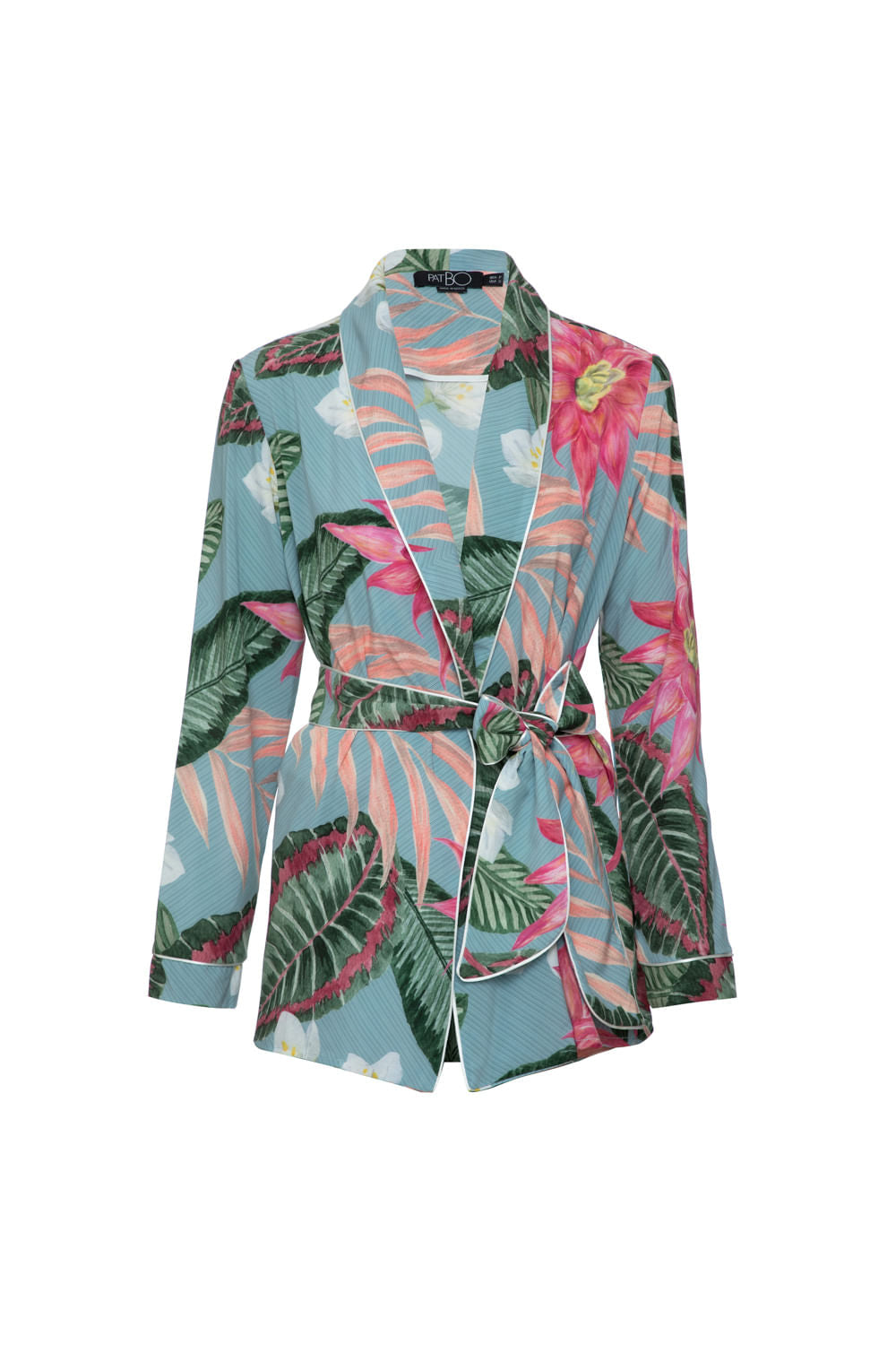 PIJAMA KIMONO CALATHEIA AZUL