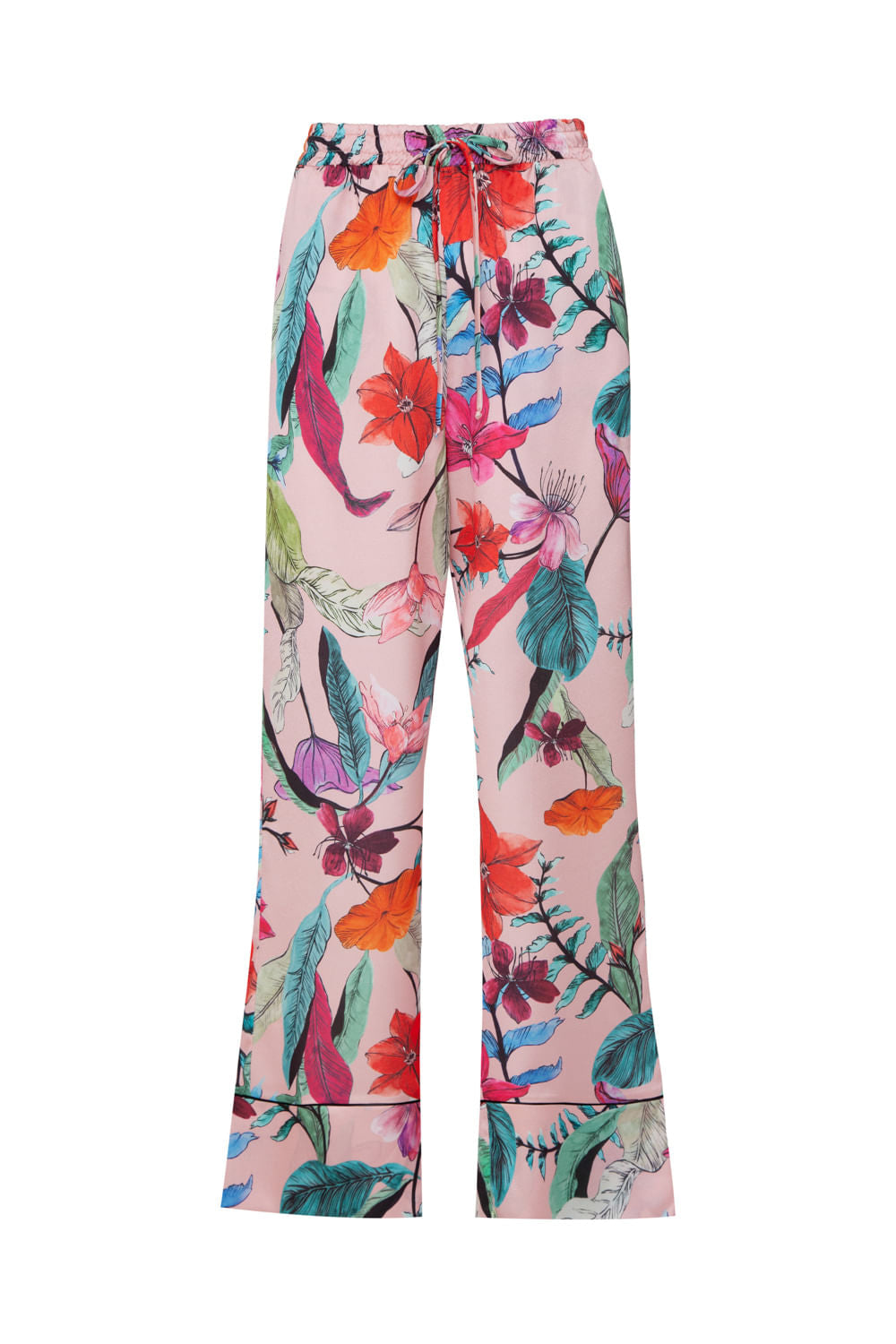 PIJAMA LONGO COM KIMONO PATBO V22 ROSA