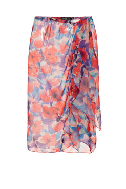 SAÍDA DE PRAIA MÍDI VIOLET VERMELHO