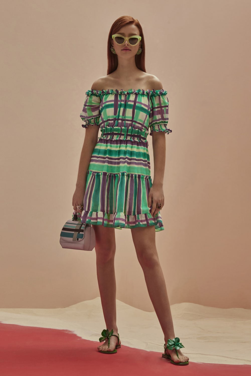 VESTIDO CURTO CIGANINHA RIVIERA ROXO