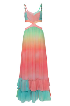 VESTIDO PATBO VERÃO 22 CORAL