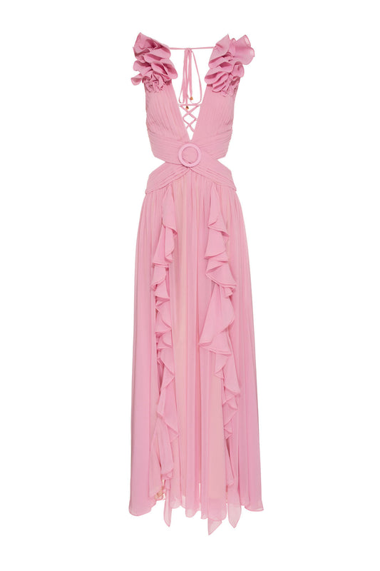 VESTIDO (REF BASE VEL19443BR) PATBO V22 ROSA