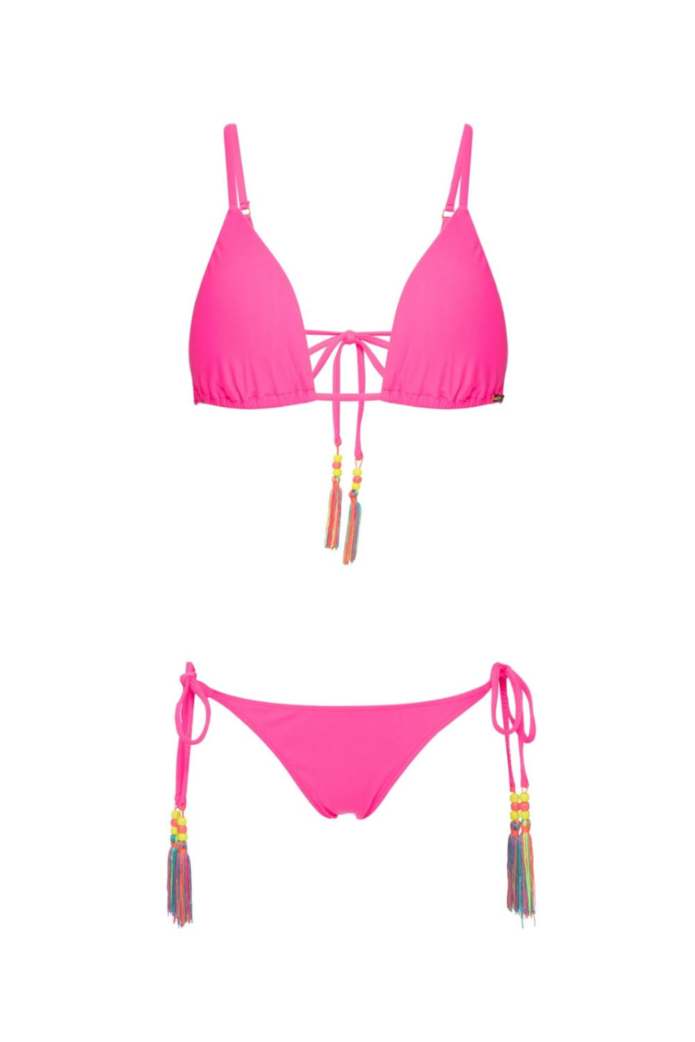 BIQUÍNI TASSEL NEON VIBES PINK