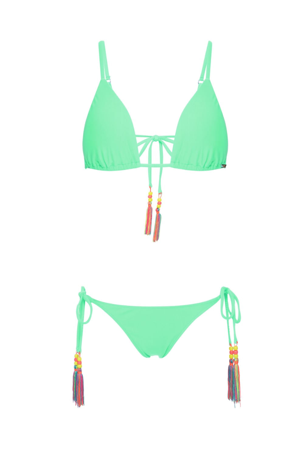 BIQUÍNI TASSEL NEON VIBES VERDE
