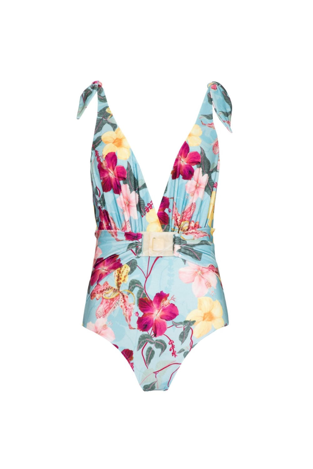 BODY FIVELA QUADRADA HIBISCUS AZUL