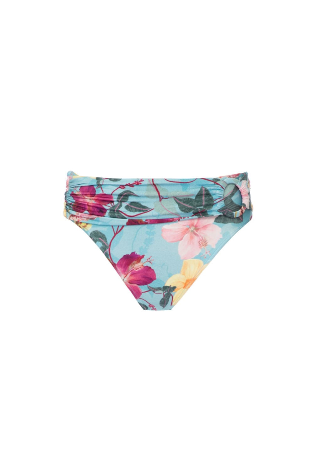 CALCINHA BIQUÍNI PALA HIBISCUS AZUL