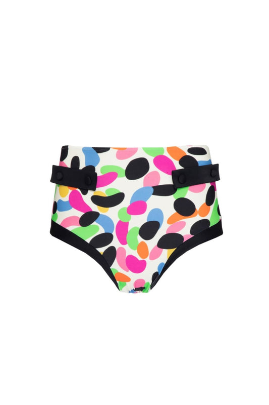 HOT PANTS BOTÕES CINDY OFF WHITE