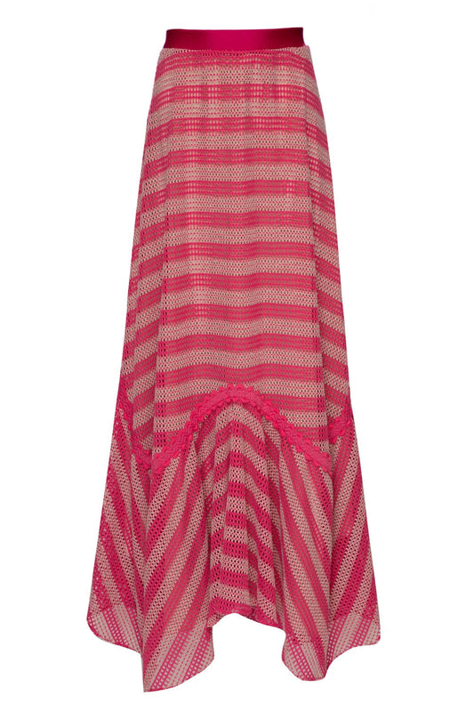SAIA LONGA TELA STRIPES PINK