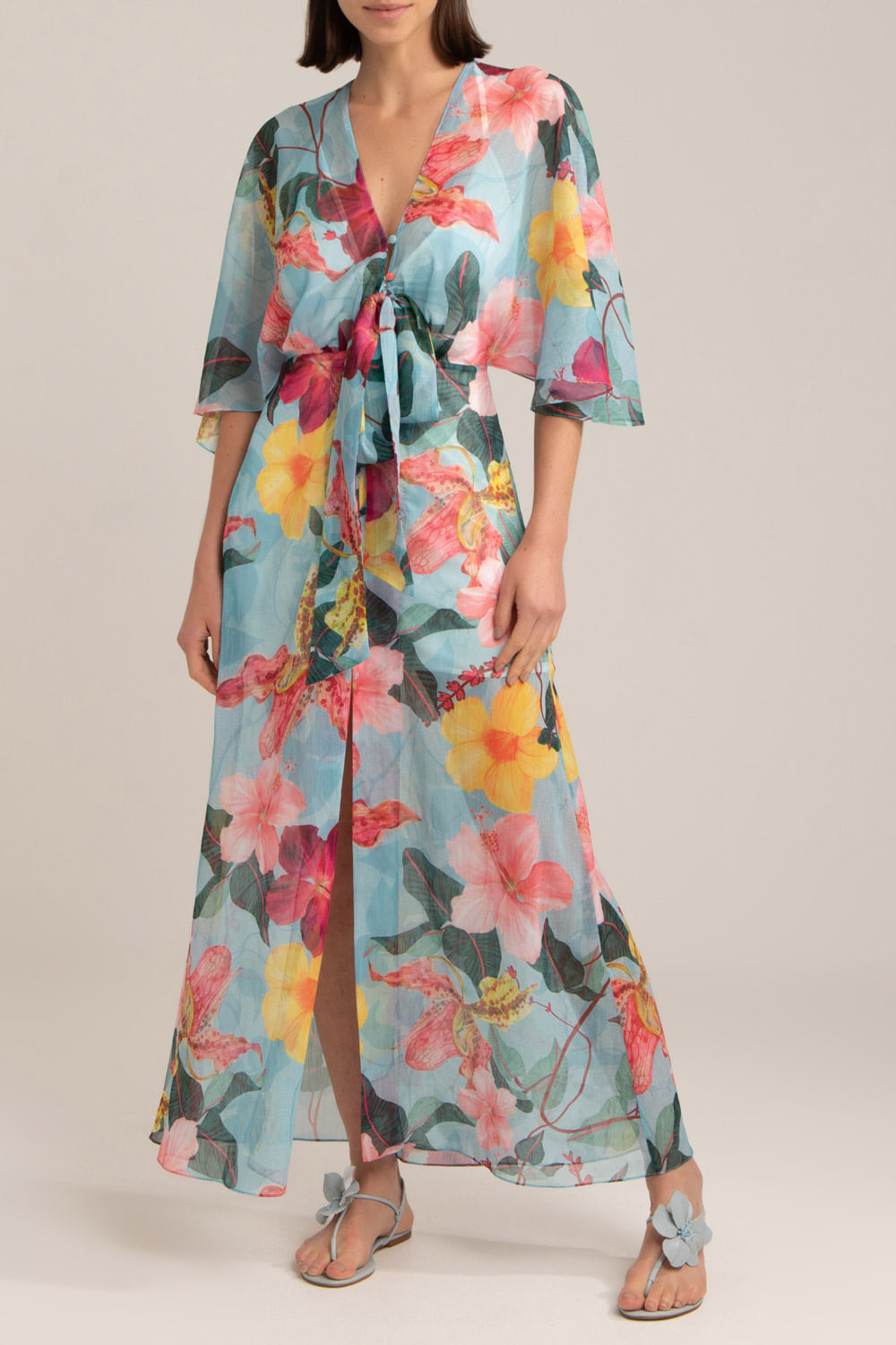 SAÍDA DE PRAIA LONGA HIBISCUS AZUL