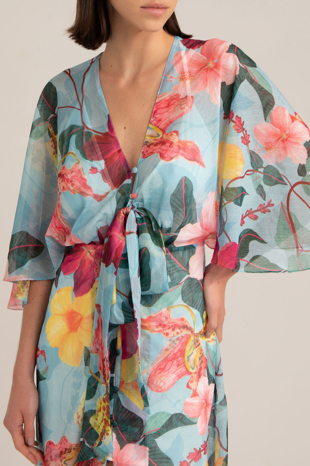 SAÍDA DE PRAIA LONGA HIBISCUS AZUL