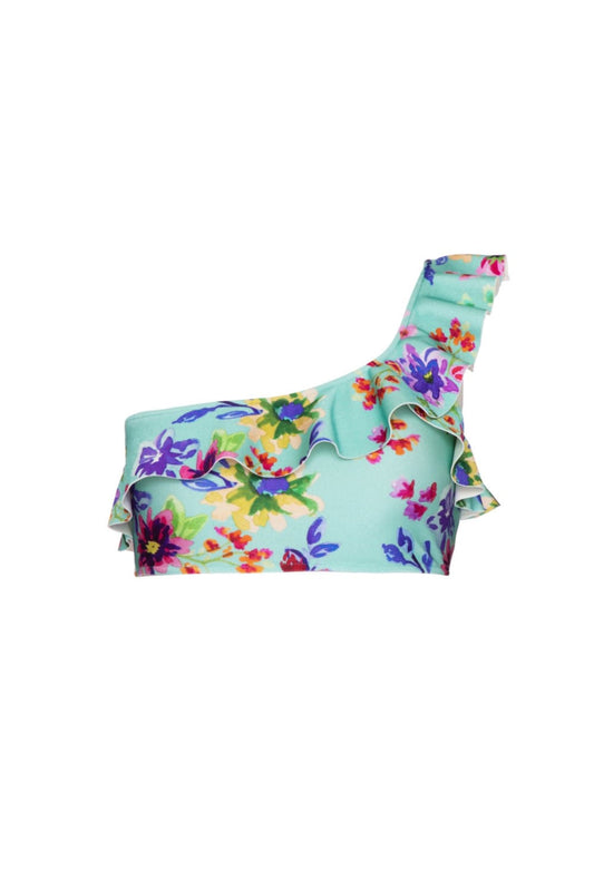 TOP BÍQUÍNI FLOWER BLOOM AZUL