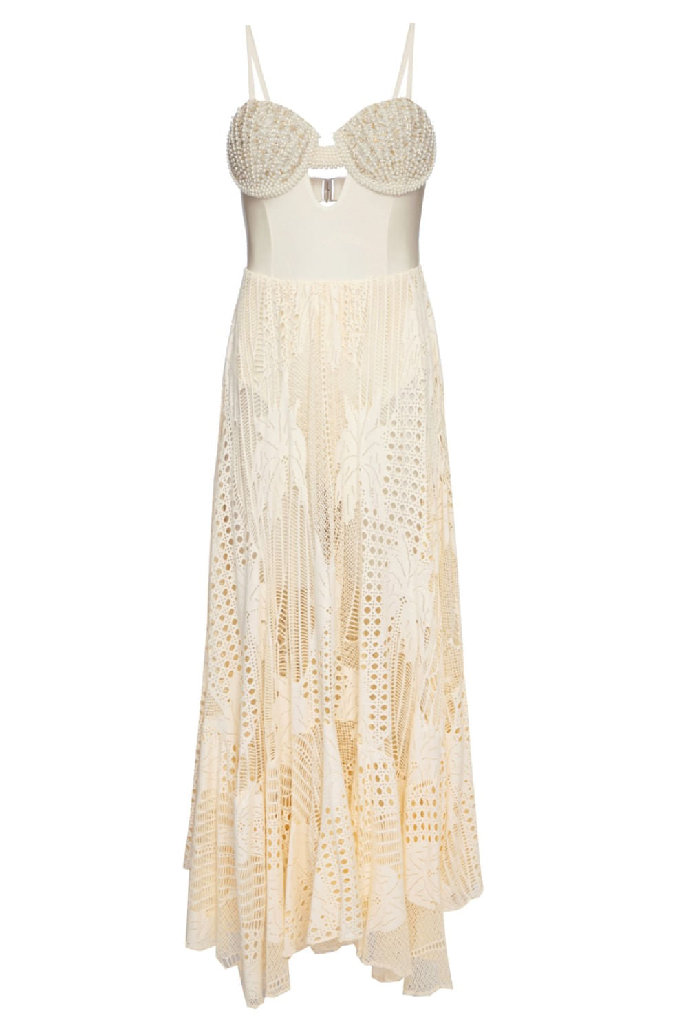 VESTIDO BUSTO BORDADO PÉROLAS PEROLA