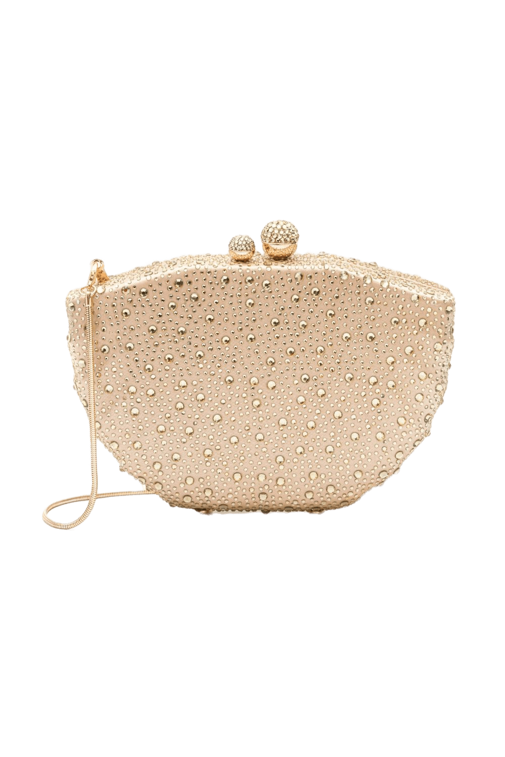CLUTCH CETIM CRISTAIS CONCHA OURO