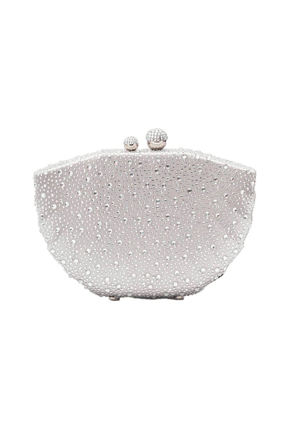 CLUTCH CETIM CRISTAIS CONCHA PRATA