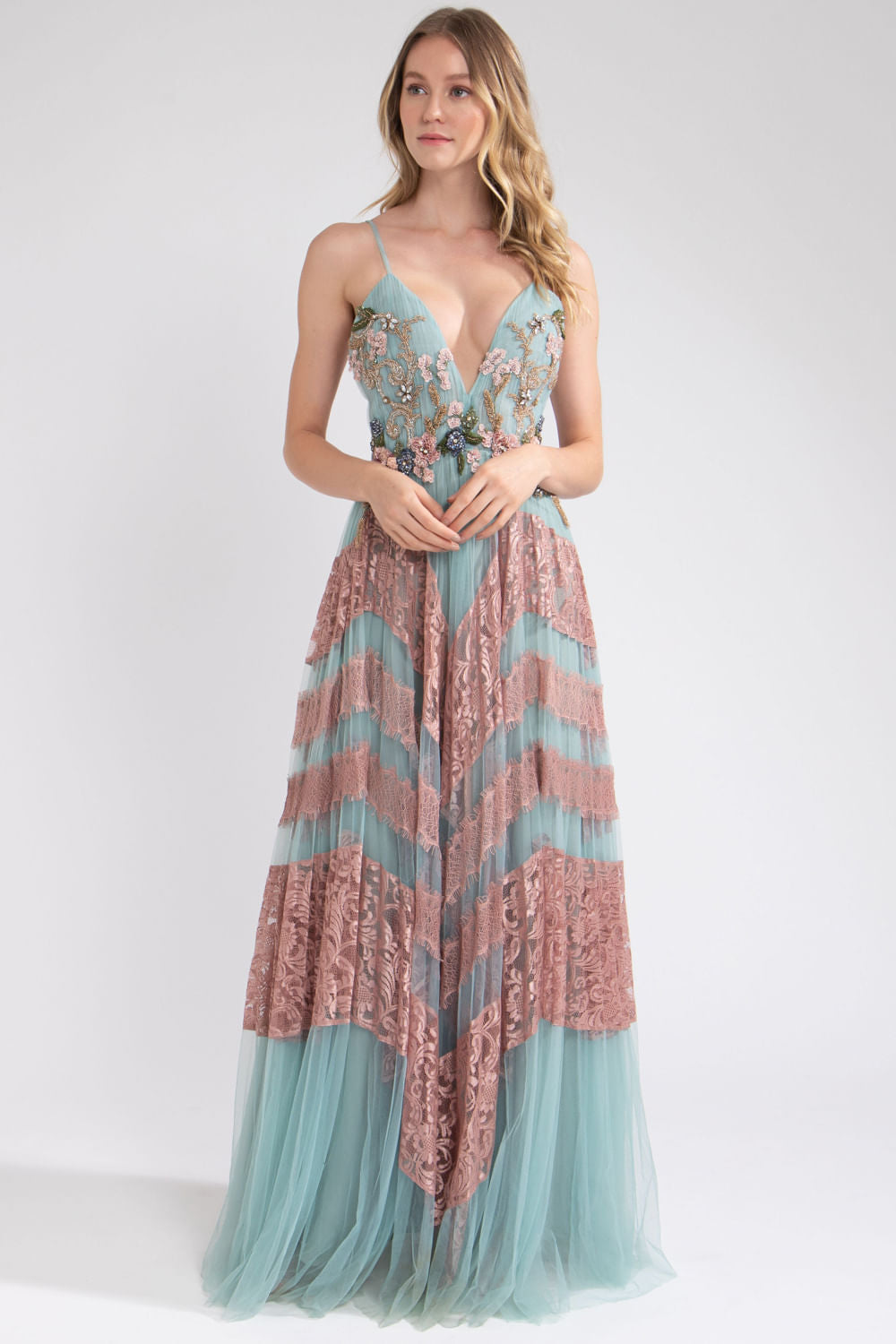 VESTIDO PB V22 AZUL