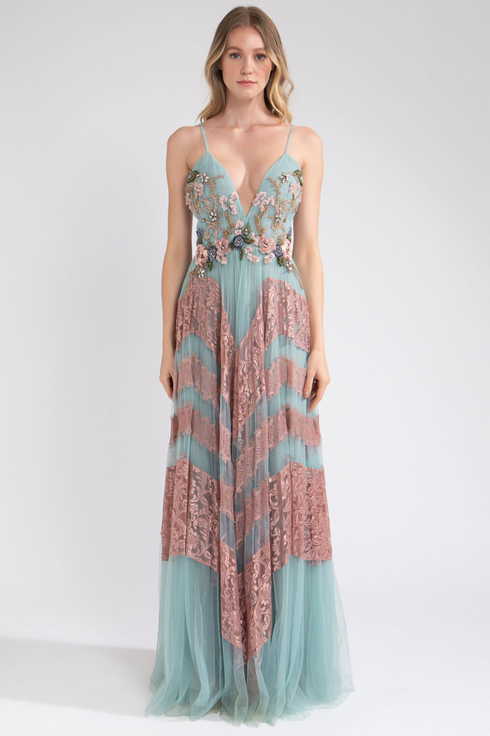 VESTIDO PB V22 AZUL