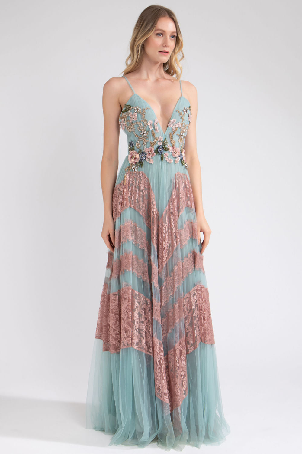 VESTIDO PB V22 AZUL