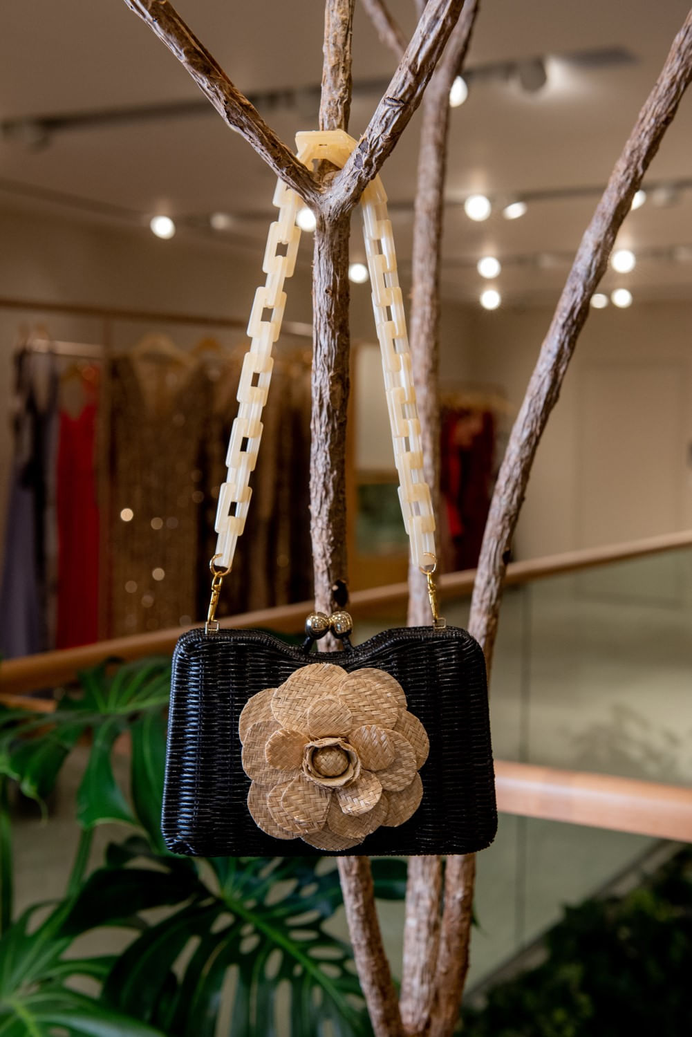 BOLSA PAIGE CAMÉLIA  PRETO