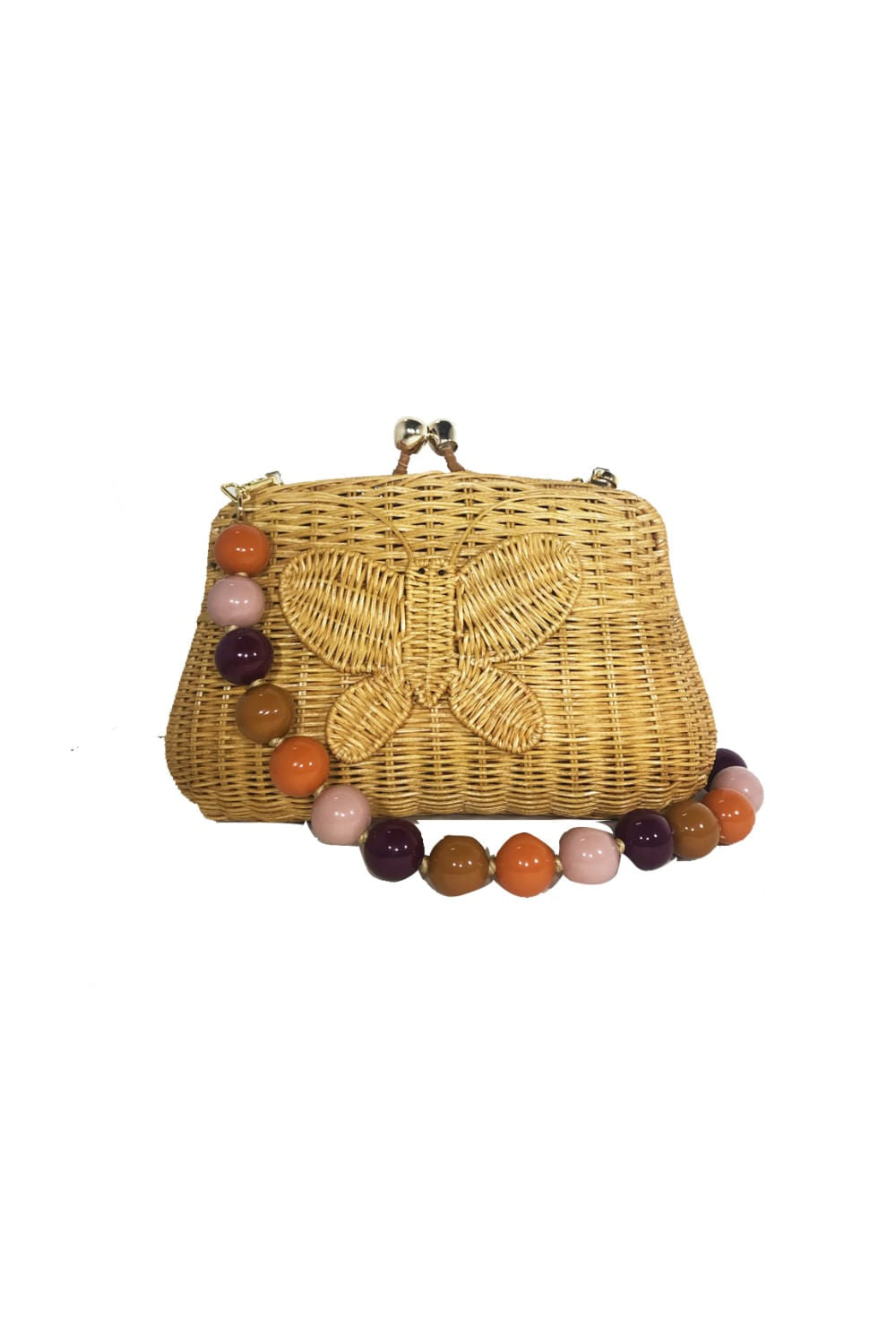 BOLSA BLAIR BUTTERFLY WK NATURAL