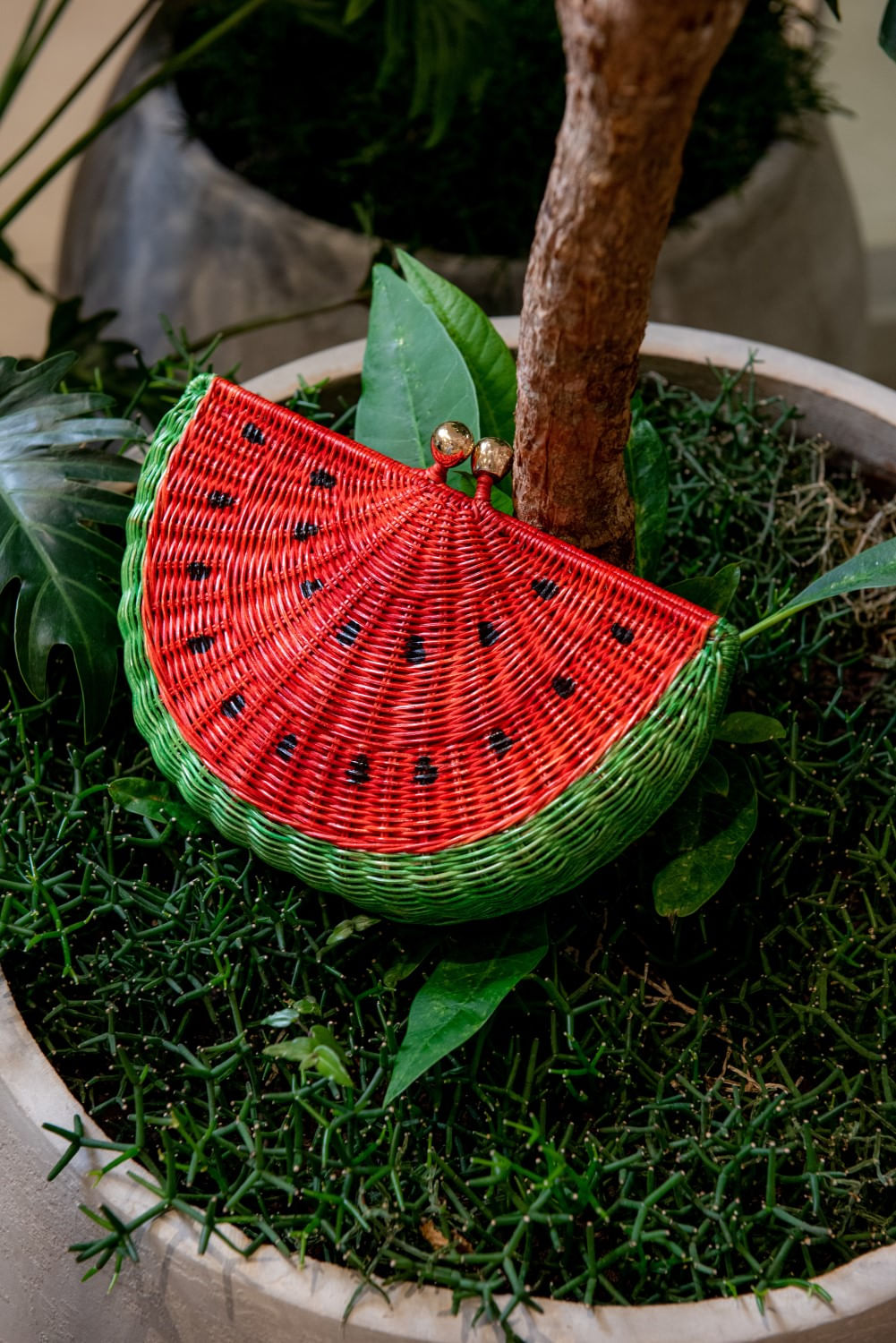 BOLSA WATERMELON SLICE VERMELHO