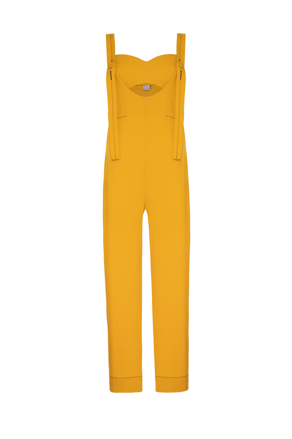 MACACÃO DUAS PEÇAS AMARELO