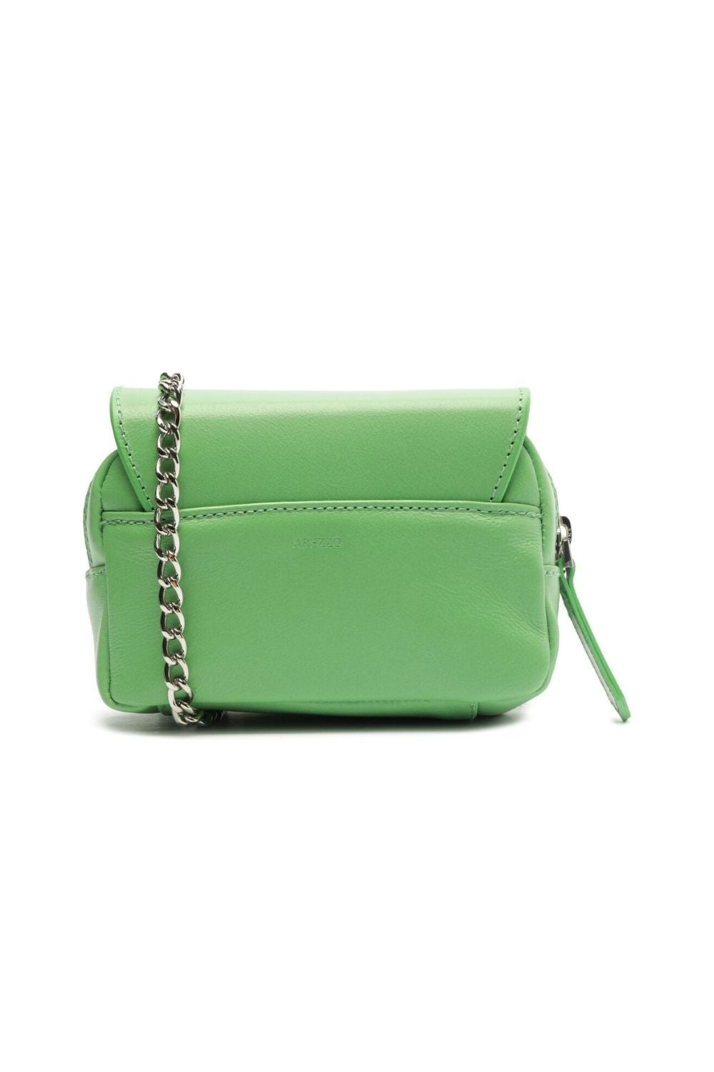 MINI BAG TIRACOLO COURO SAFIRA VERDE