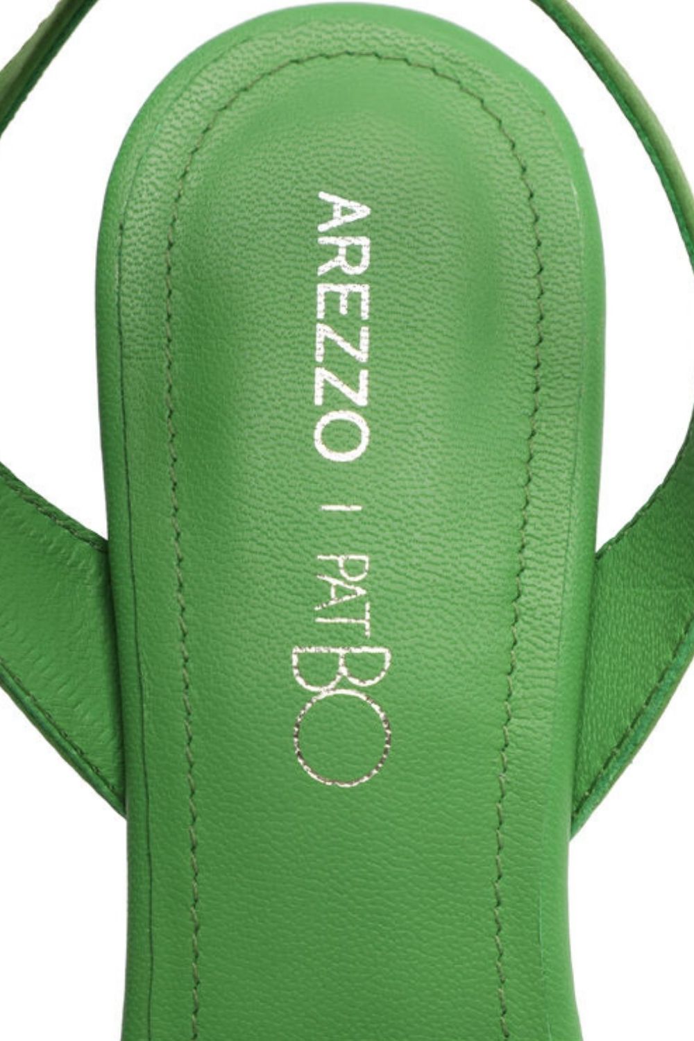 SANDÁLIA NOBUCK SALTO FINO VERDE