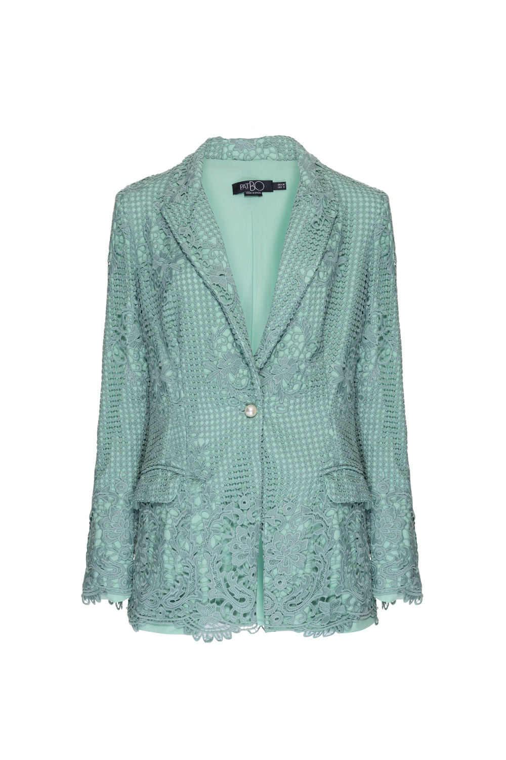 Blazer guipir birkin verde