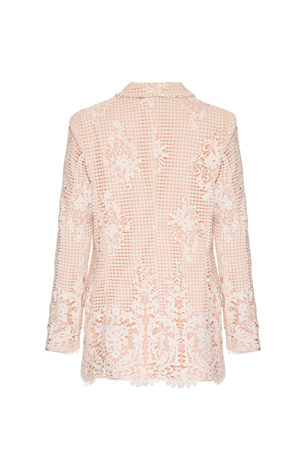 Blazer guipir birkin off white