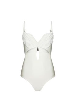 BODY RECORTES LYCRA JACKIE OFF WHITE